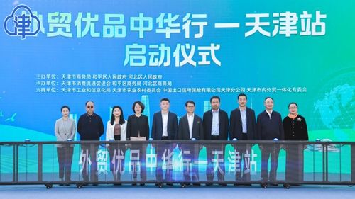 外貿優品“中國行”天津站啟幕 科技加持 “出海又入鄉”